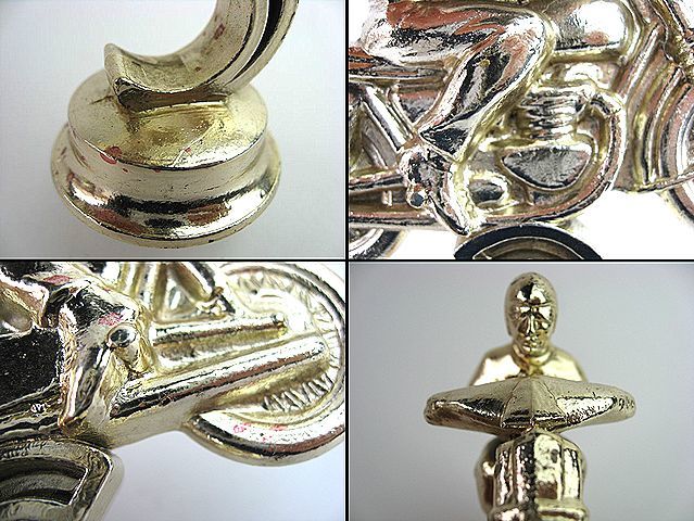 ヤフオク! - 1950's モーターサイクル ビンテージ トロフィー...
