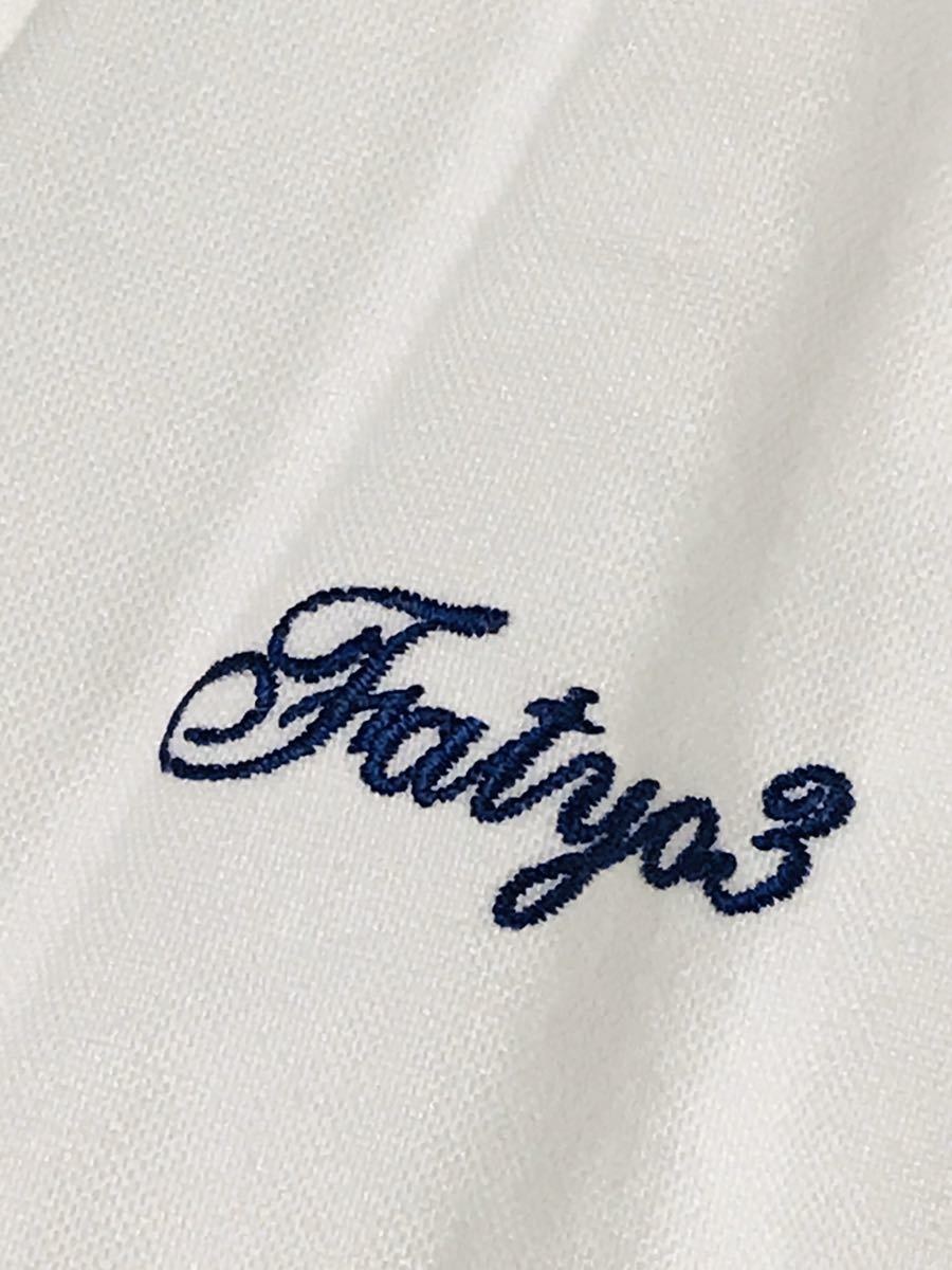 *FATefe- чай кнопка down рубашка рубашка с длинным рукавом white белый XL белый *