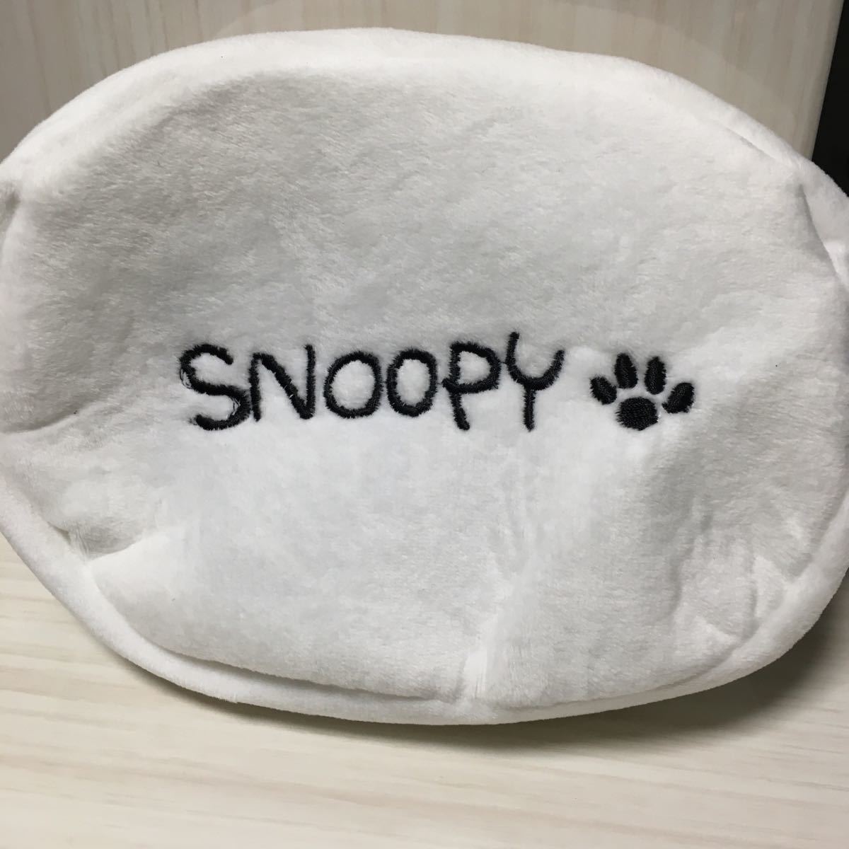 Paypayフリマ スヌーピー ポーチ フワフワポーチ 小物入れ ケース 新品未使用 Snoopy