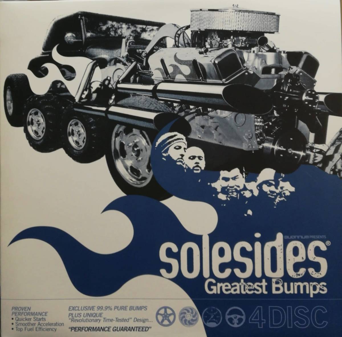 【廃盤4LP】VA / Solesides Greatest Bumps_画像1