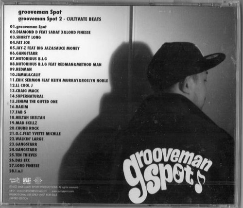 【廃盤新品MIX-CD】grooveman spot 2 / CULTIVATE BEATS_画像2