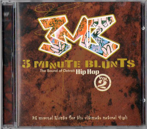 【廃盤CD】3 Minute Blunts: The Sound Of Detroit Hip Hop, Vol. 2_画像1