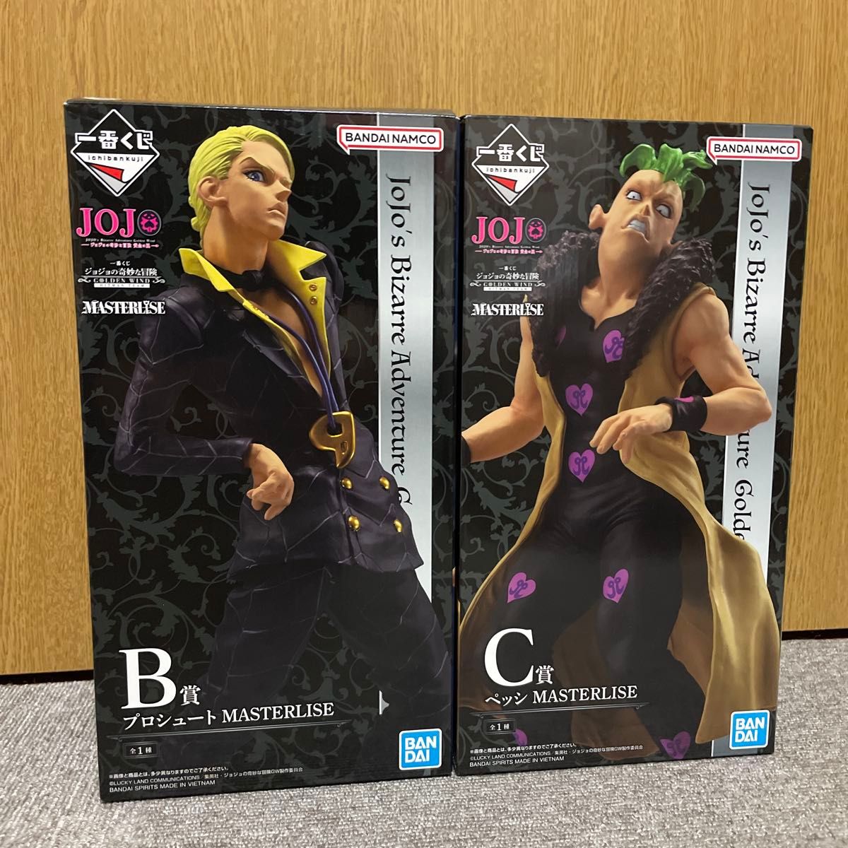 一番くじ ジョジョの奇妙な冒険 B賞プロシュート&C賞ペッシ 一番くじ ジョジョの奇妙な冒険 B賞プロシュート&C賞ペッシ