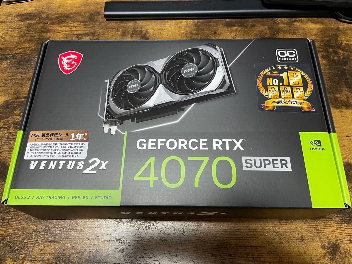 中古】MSI GeForce RTX 4070 Ti VENTUS 2X 12G OC RTX4070Ti 中古】MSI GeForce RTX 4070 Ti VENTUS 2X 12G OC RTX4070Ti