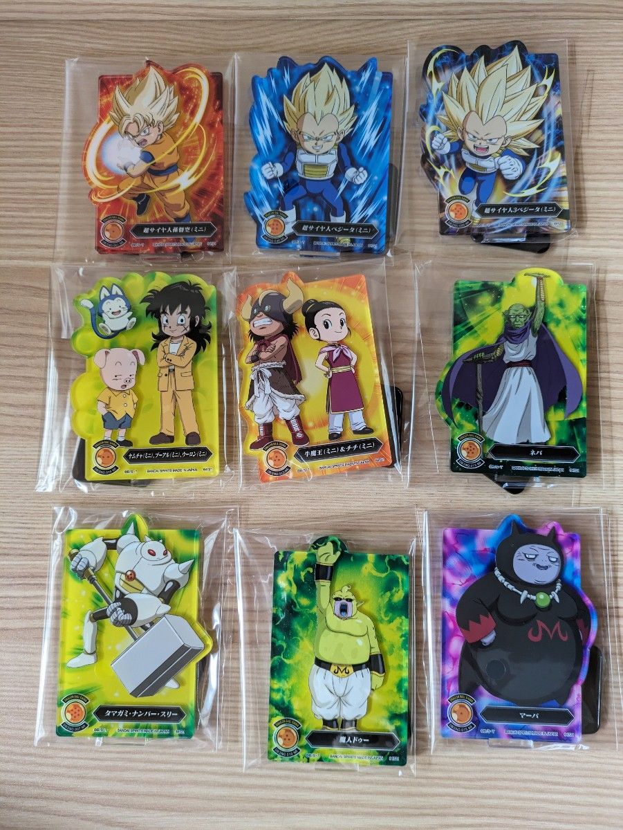 一番くじ ドラゴンボール DAIMA  第2弾　G賞　H賞　Ｉ賞　J賞　ラバー　ステッカー　タオル　アクレクト