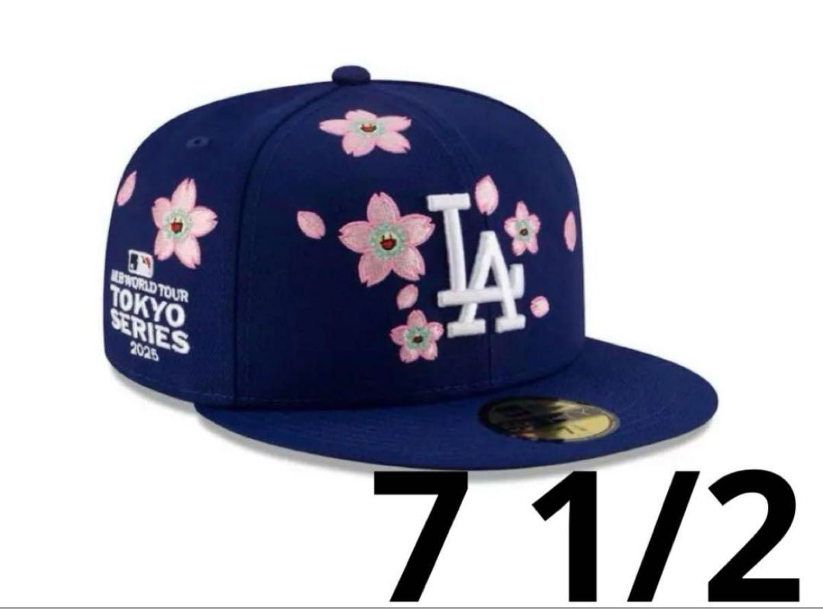 ドジャース ニューエラ 1/2 村上隆 ブルー MLB キャップ cap ドジャース ニューエラ 1/2 村上隆 ブルー MLB キャップ cap
