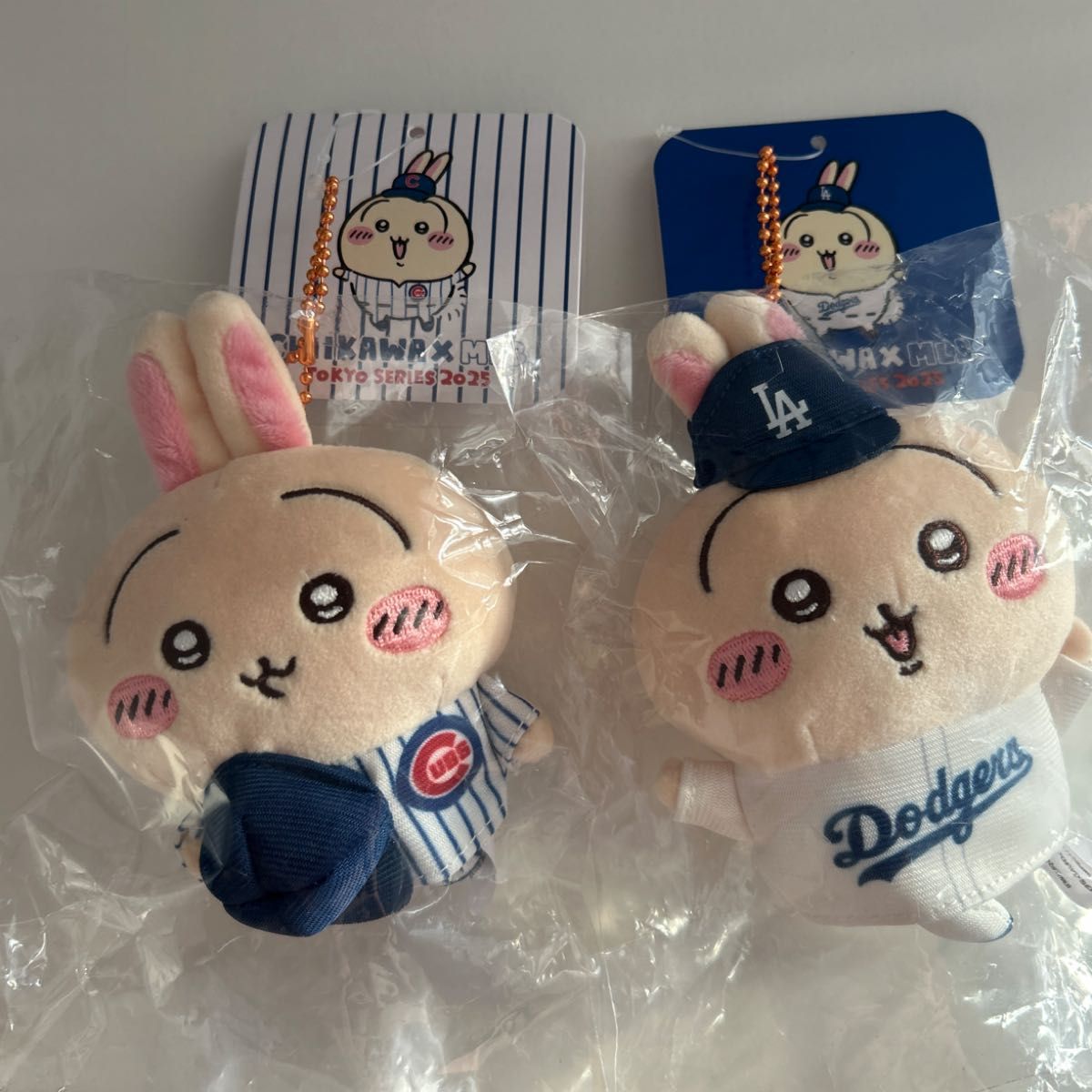 ちいかわ×MLB ドジャース カブス マスコット 全6種セット ちいかわ×MLB ドジャース カブス マスコット 全6種セット