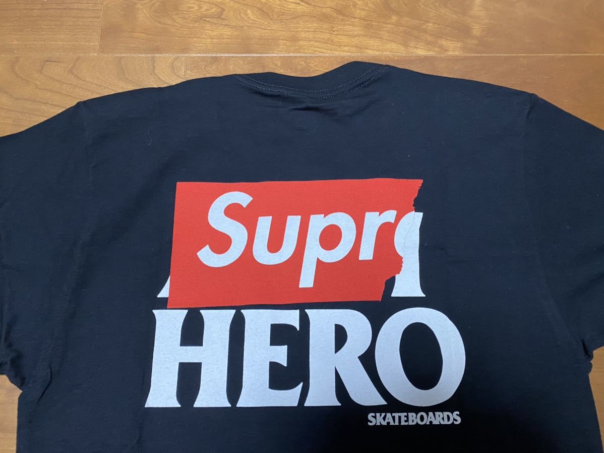 Supreme ANTI HERO Pocket Tee Black 黒 Mサイズ Tシャツ アンタイ ヒーロー Box Logo 21AW