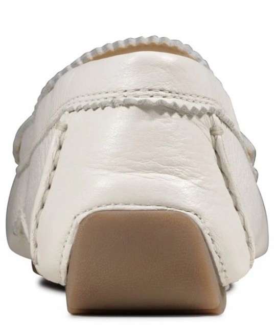  бесплатная доставка Clarks 23.5cmpe колено Loafer белый кожа кожа весна цвет мокасины балет формальный спортивные туфли Flat туфли-лодочки P63