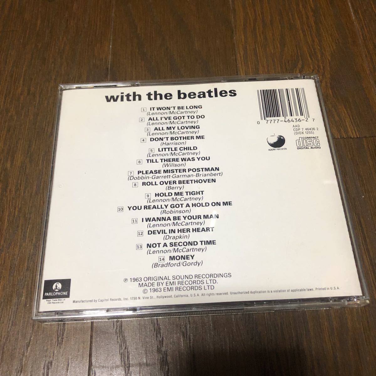 ザ・ビートルズ WITH THE BEATLES USA盤CD