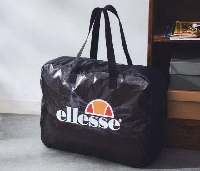 [mini Mini 2020 year 1 month number appendix ]* ellesse double extra-large storage bag ~( unopened goods )