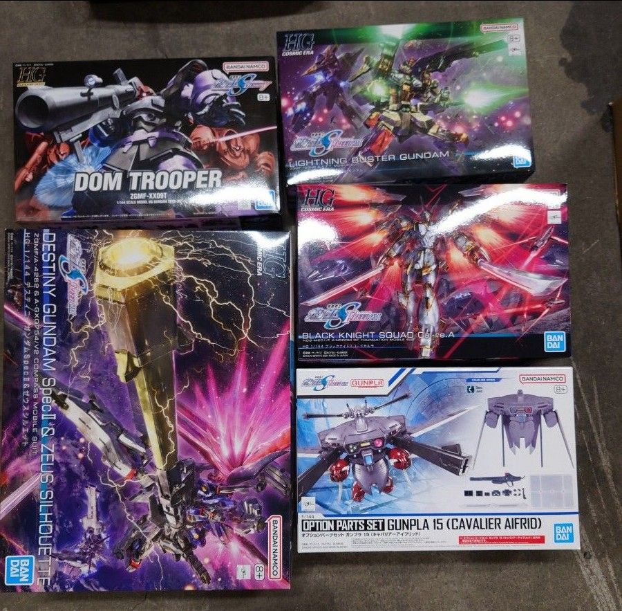 HG ガンプラ 5個セット