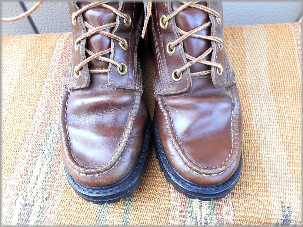 *JCpe knee big Mac USA made boots size 6.5D ~24cm rank * inspection Vintage Work 