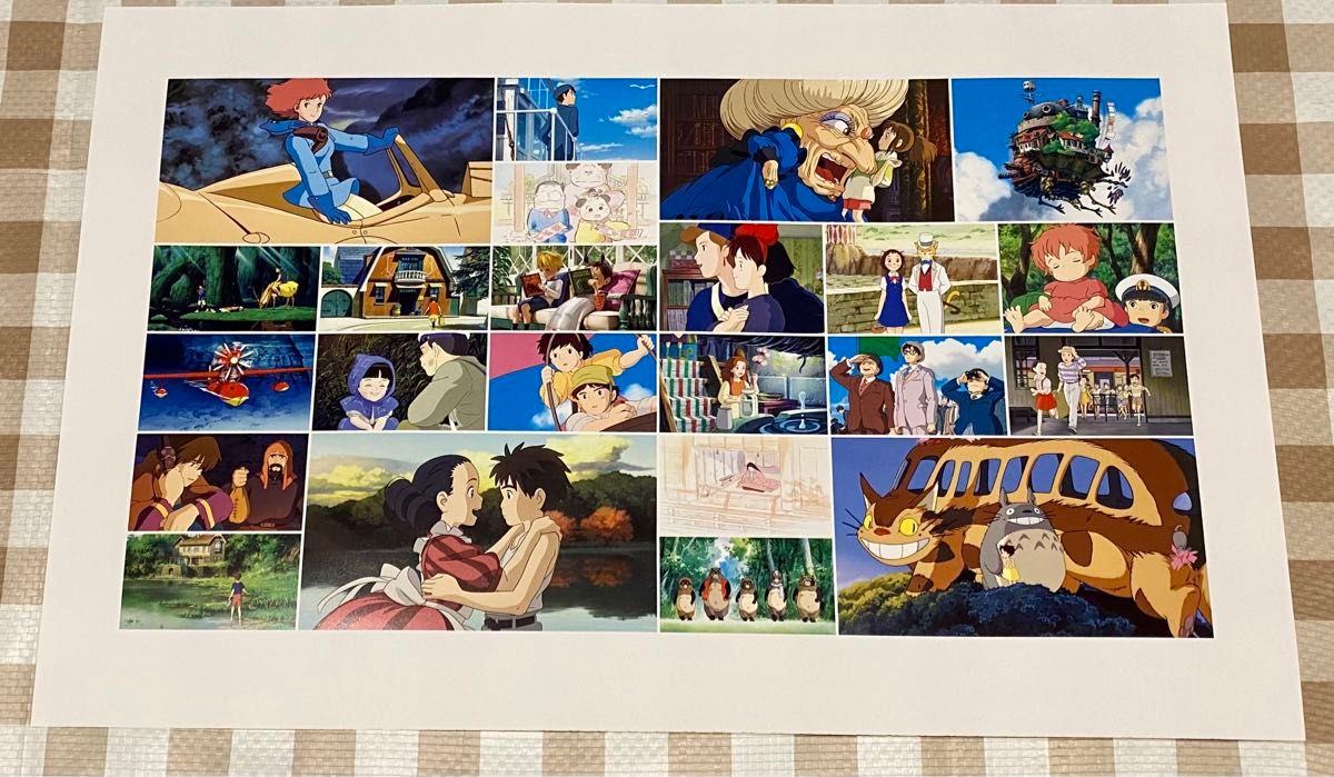 ジブリ アートカレンダー 付属ポスター