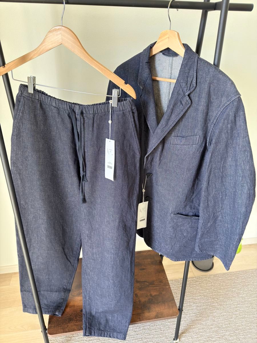 25ss COMOLI コモリ ネイビーデニム ジャケット パンツ 25ss COMOLI コモリ ネイビーデニム ジャケット パンツ