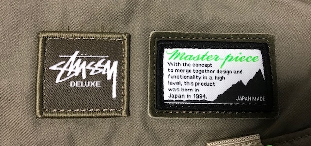 STUSSY×master-piece ステューシー マスターピース ボディバッグ _画像2