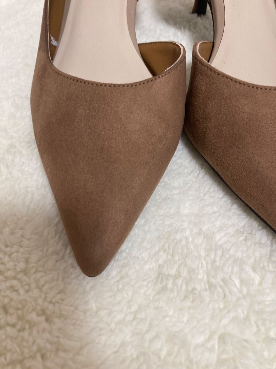 UNITED ARROWS green label relaxing パンプス ブラウン 23cm