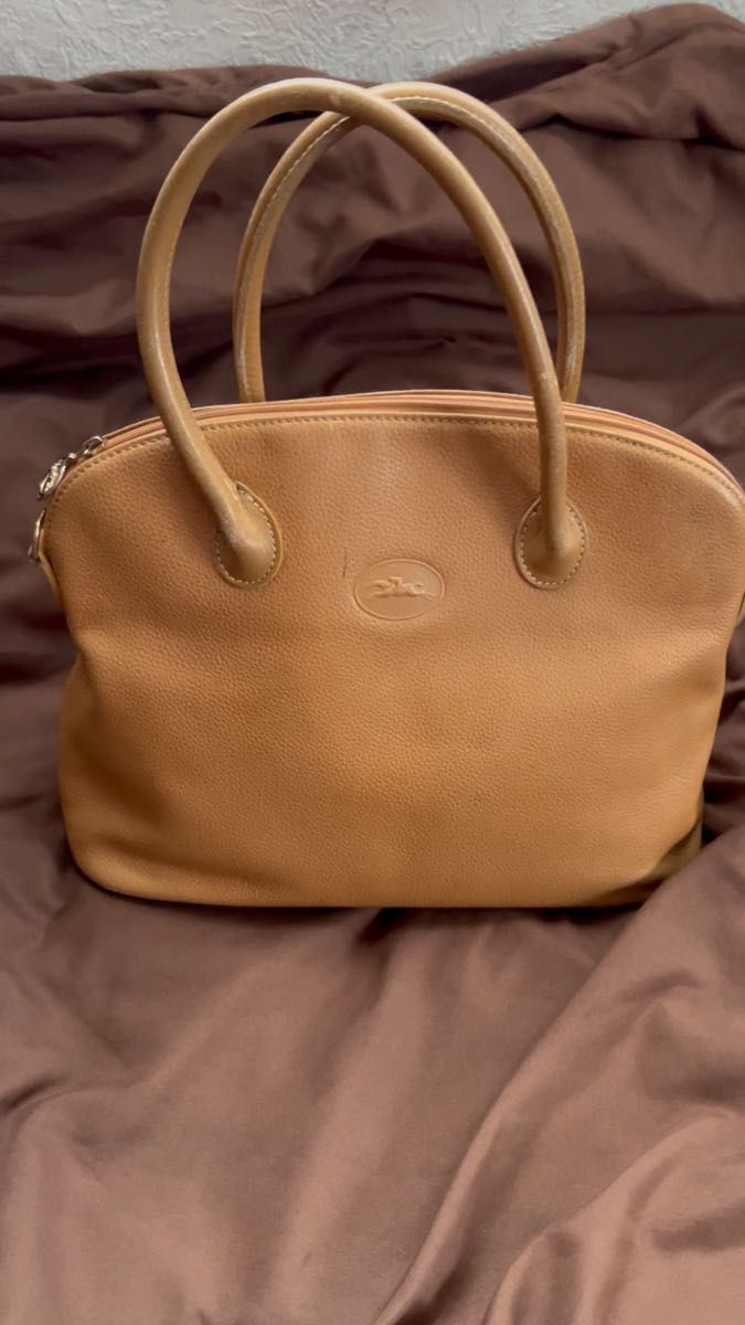 ロンシャン☆本物☆LONGCHAMP エンボス2wayバック傷あり 袋付き