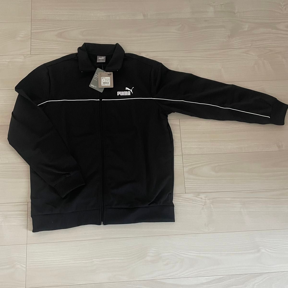 プーマ PUMA ジャージ 上下 セットアップ 黒 希少 L 未使用 プーマ PUMA ジャージ 上下 セットアップ 黒 希少 L 未使用