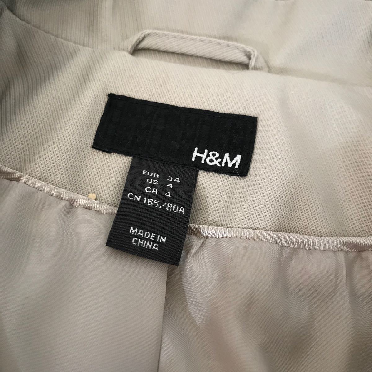 ジャケット H&M エイチアンドエム テーラードジャケット