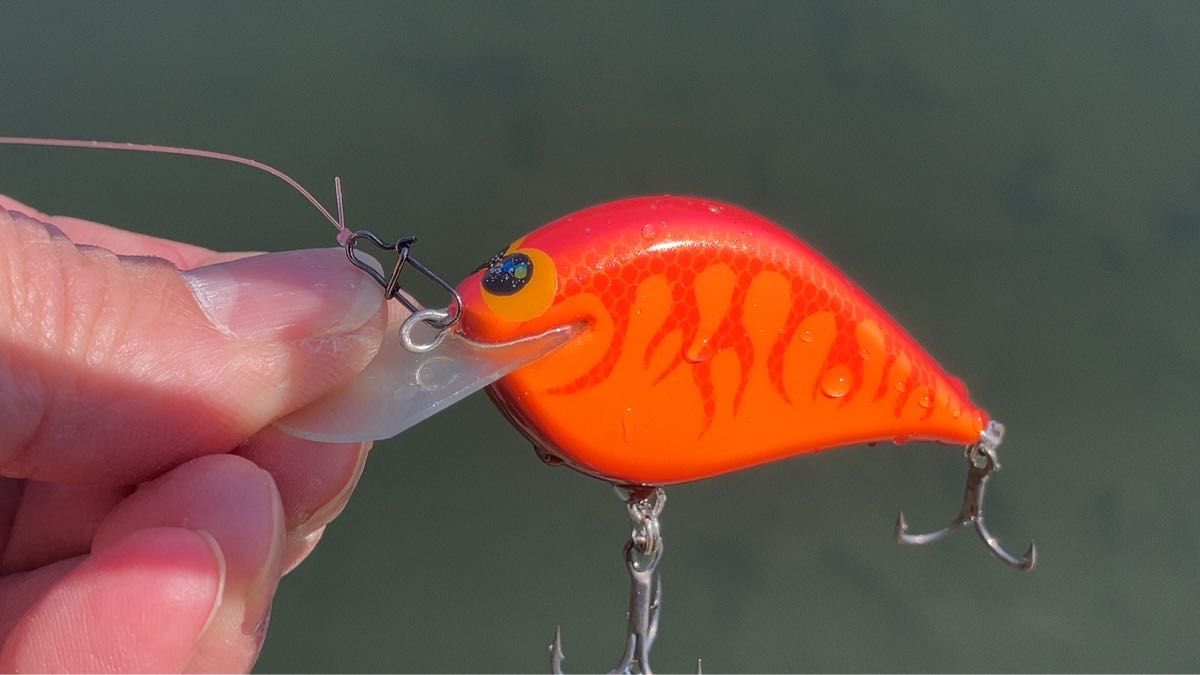 58mm シェイキー フラットサイドクランク Shakey Flat sided crankbait