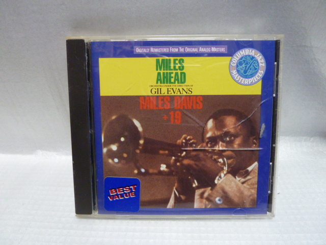 米盤 jazz CD／MILES DAVIS +19 Gil Evans -MILES AHEAD／マイルス・デイヴィス／CK 53225_画像1