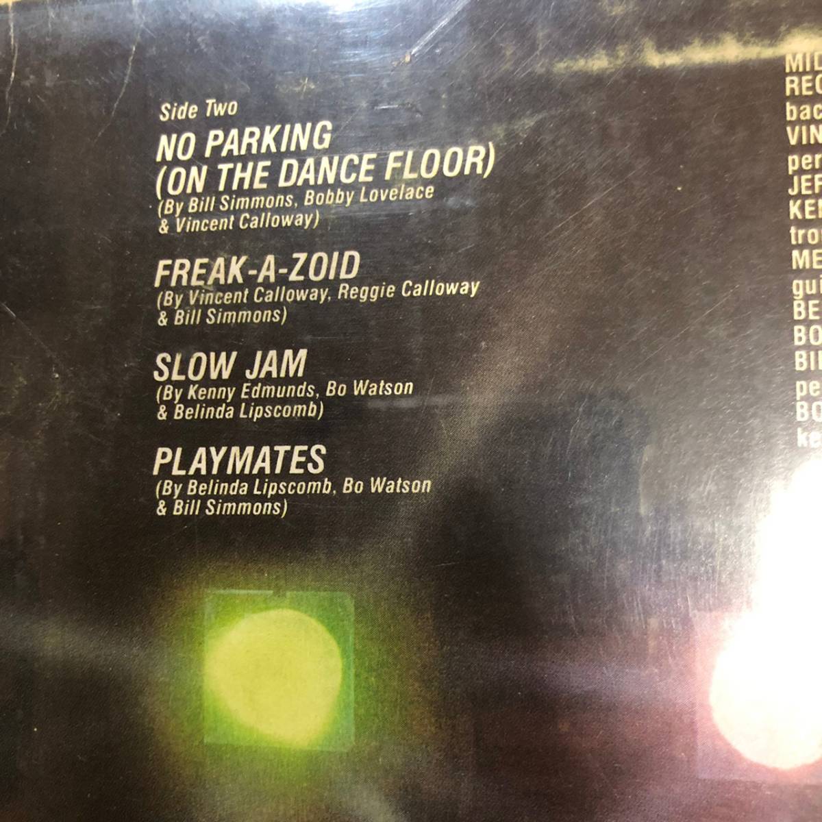 No Parking On The Dance Floor Lyrics MIDNIGHT STAR / NO PARKING ON THE DANCE FLOOR LP(ディスコ)|売買されたオークション情報
