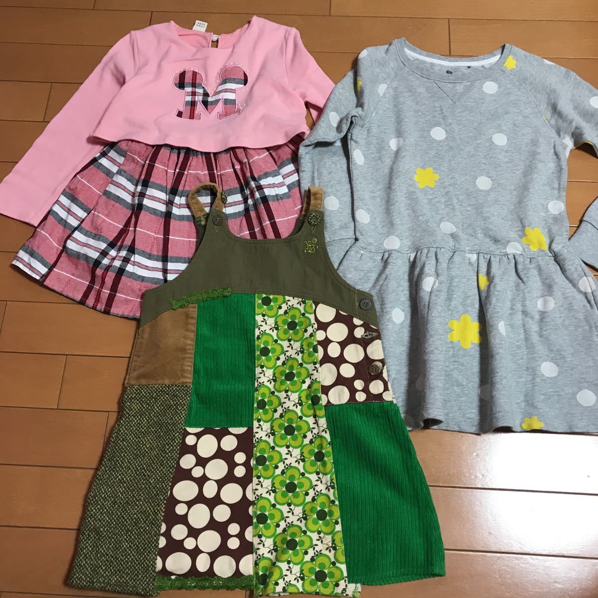 ヤフオク! - 子供 服 まとめて売り 中古 女の子 キッズ サイ...