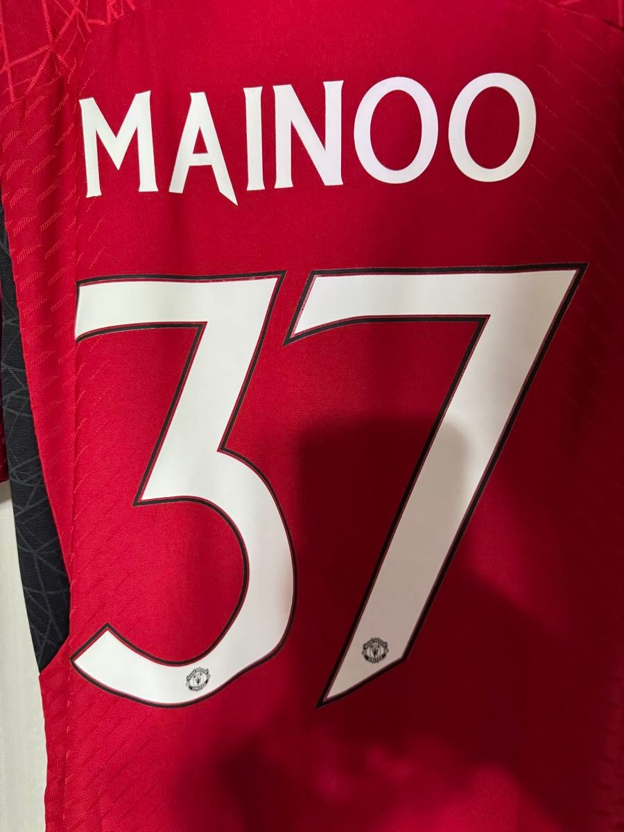 正規品】23/24 マンチェスターユナイテッドFA決勝ユニ メイヌー 正規品】23/24 マンチェスターユナイテッドFA決勝ユニ メイヌー