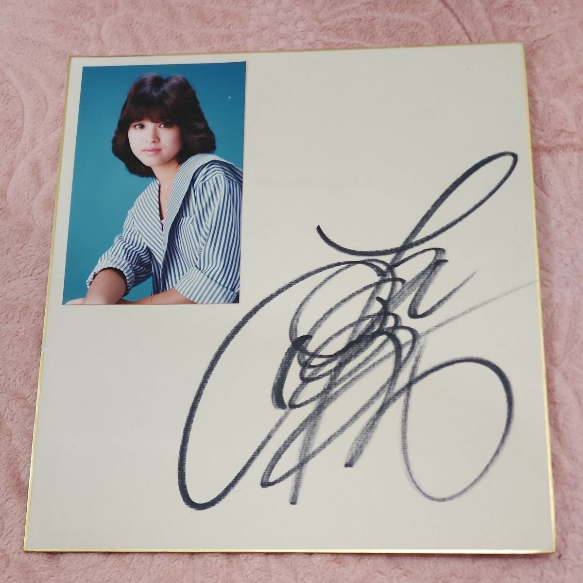 松田聖子 直筆サイン色紙】|Yahoo!フリマ(旧PayPayフリマ) 松田聖子 直筆サイン色紙】|Yahoo!フリマ(旧PayPayフリマ)