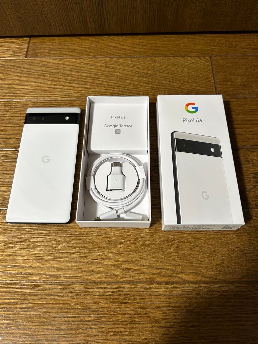 Google pixel6a【中古】ホワイト【128GB】 Google Pixel 6a 本体 ホワイト 128GB アンドロイド