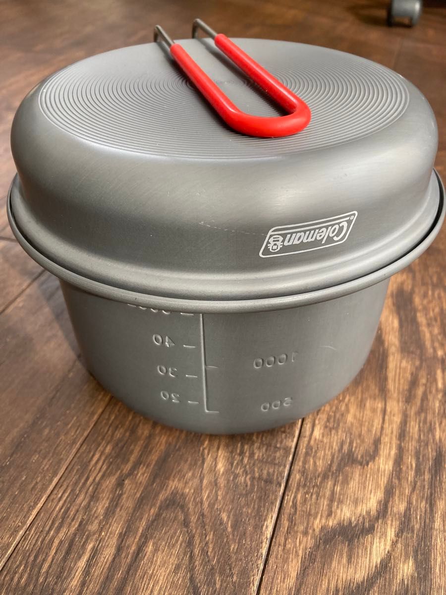 未使用品 コールマン アルミクッカー ケトルセット Coleman 調理 未使用品 コールマン アルミクッカー ケトルセット Coleman 調理