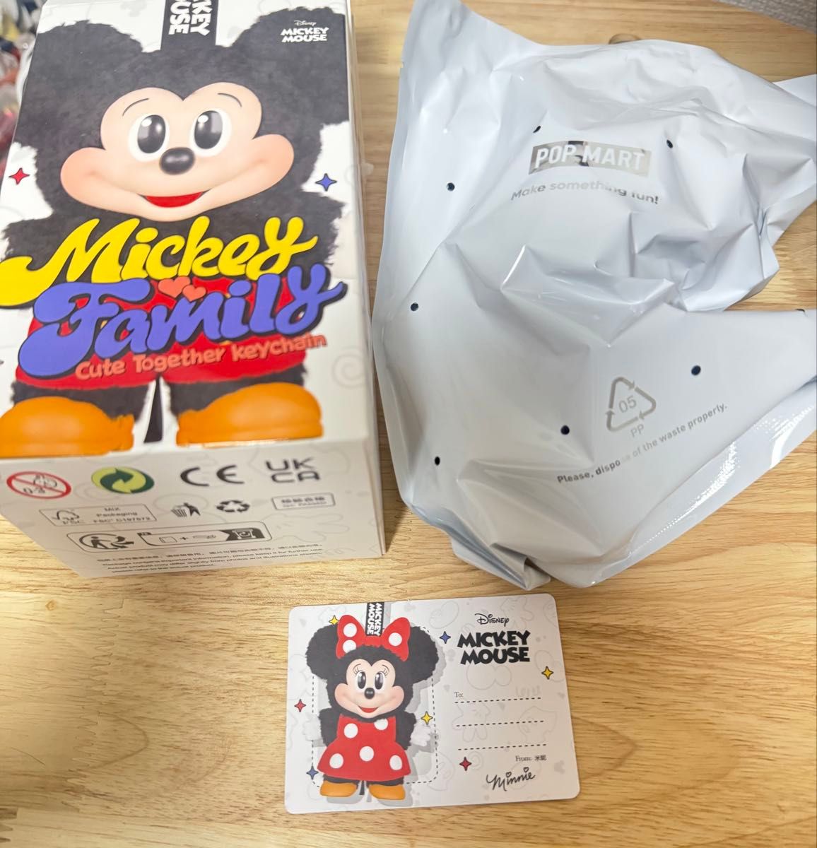 ポップマート ディズニー Mickey Family Cute Together キー ポップマート ディズニー Mickey Family Cute Together キー