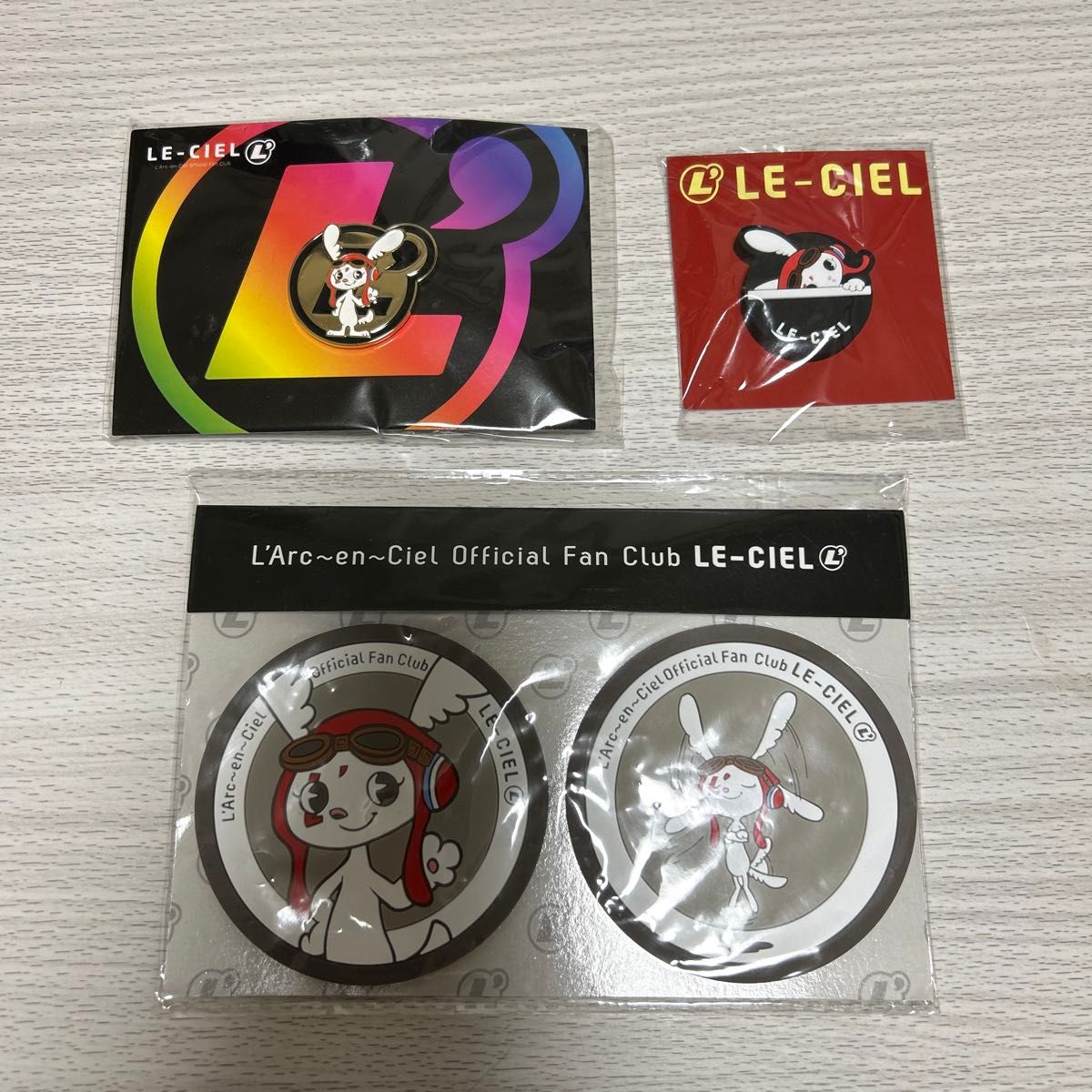 非売品】L'Arc〜en〜Ciel ラルク ファンクラブ継続特典3点セット 非売品】L'Arc〜en〜Ciel ラルク ファンクラブ継続特典3点セット