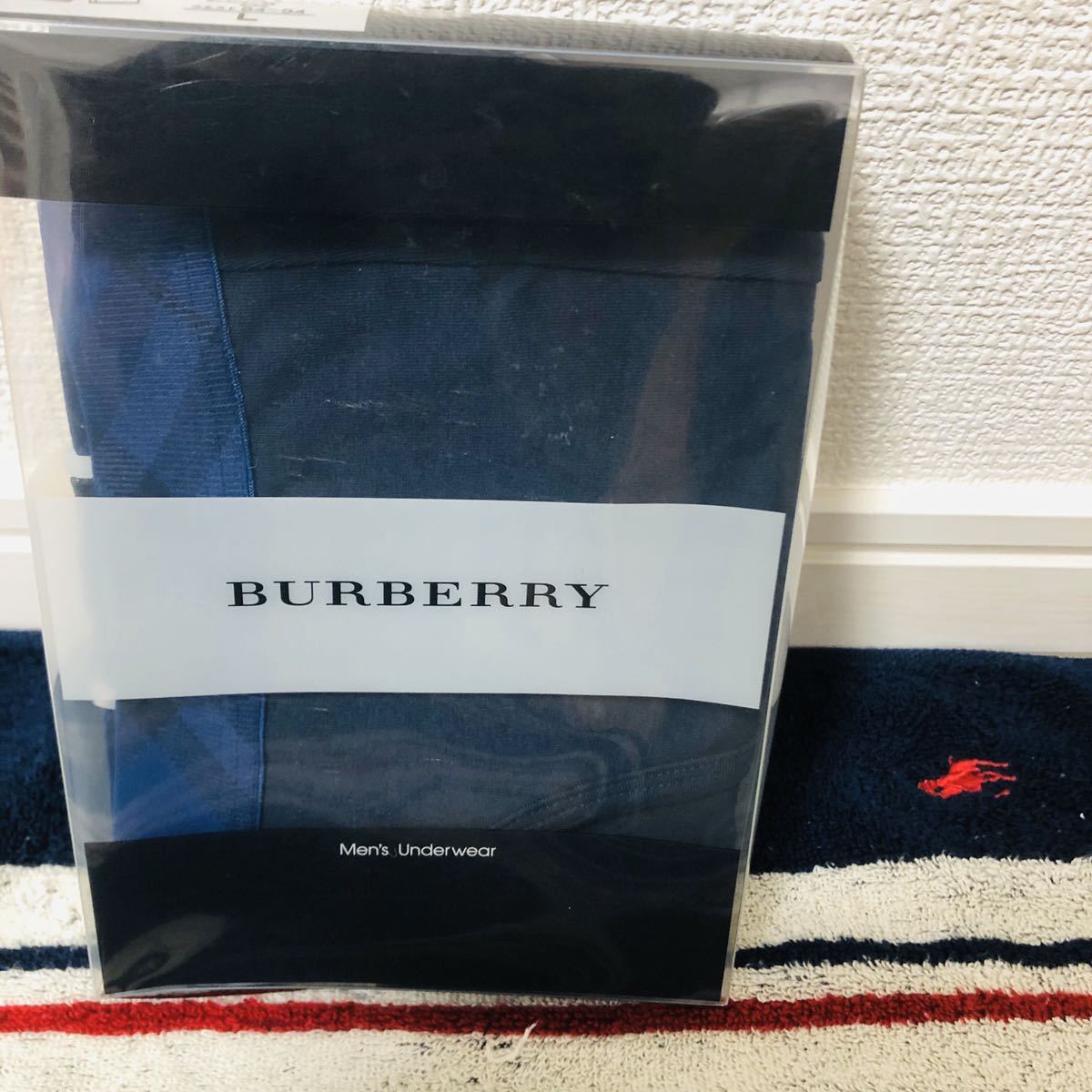 正式的 新品/BURBERRY/ボクサーパンツ/バーバリー/下着/メンズ/綿100