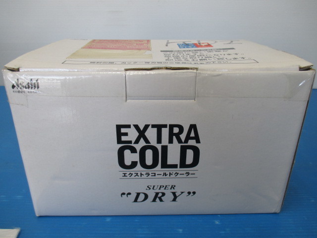 【未使用！】　★ Asahi ／ アサヒビール ★　SUPER　DRY　EXTRA　COLD　エクストラコールドクーラー　缶飲料冷却器　非売品