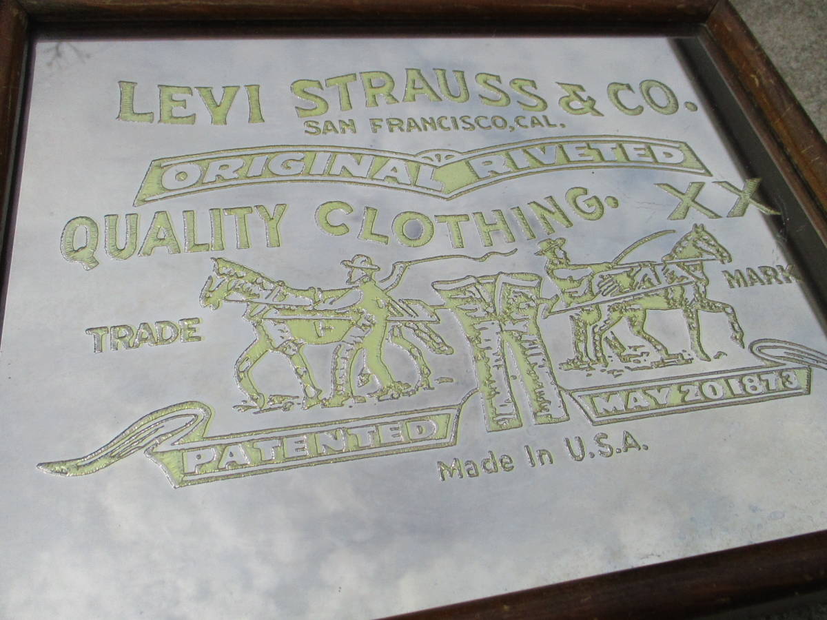 上品な 70s 1974年 ビンテージ Levi's リーバイス ジュエリーボックス