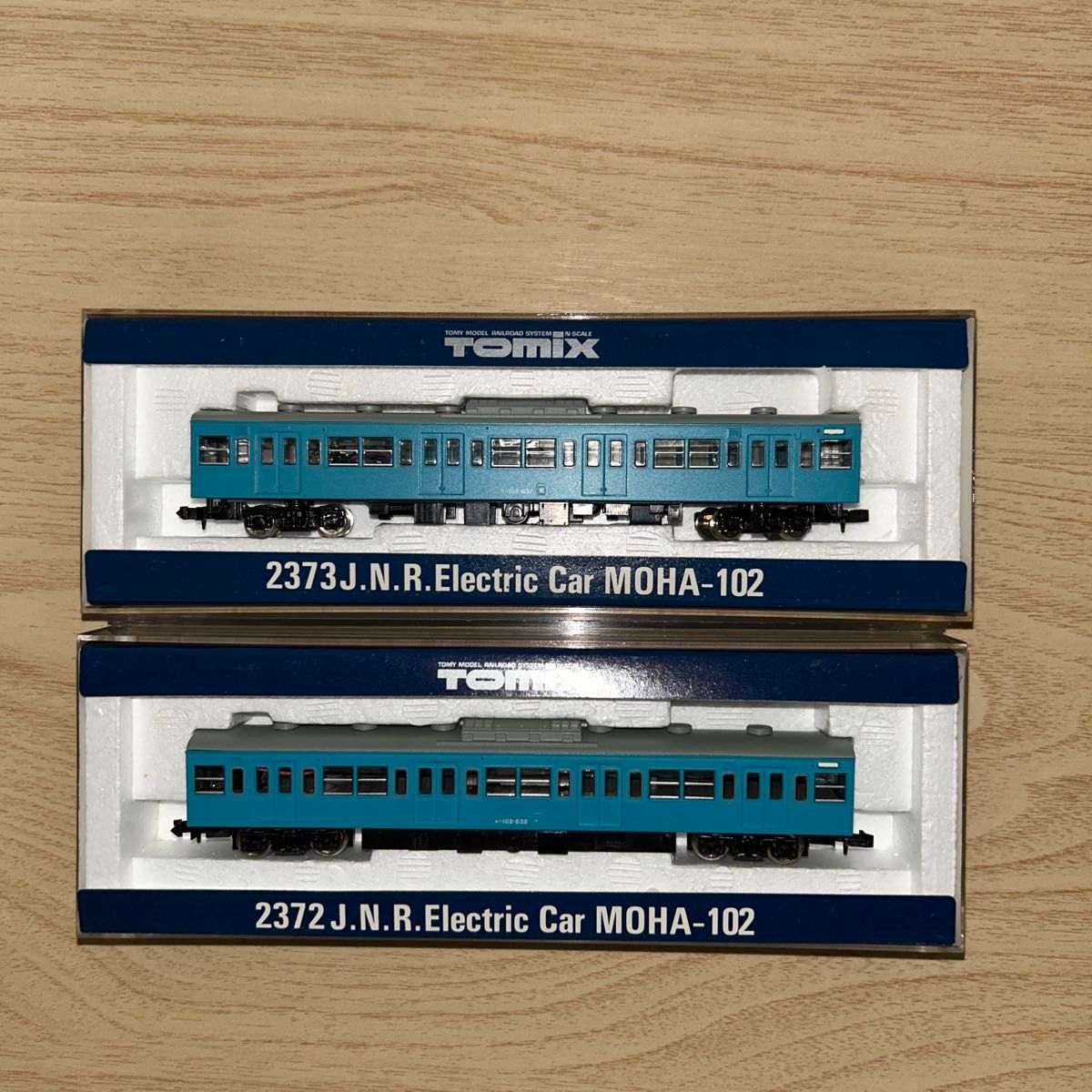 TOMIX 鉄道模型 2372 2373 国鉄電車モハ102形(スカイブルー)