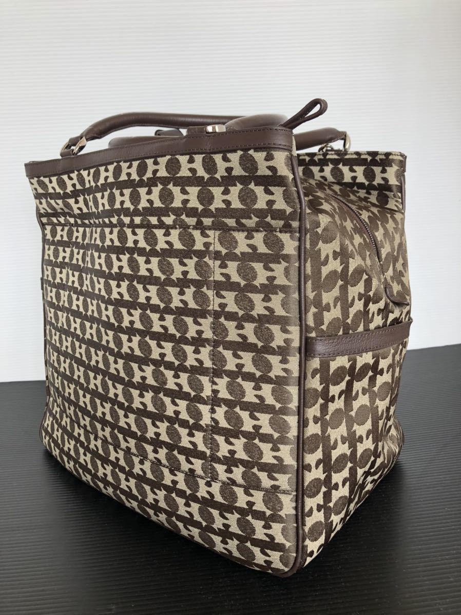 品質保証　綺麗　ハマノ　HAMANO 旅行バッグ　キャリーに付くバッグ　キャンパス　バッグ　ハンドバッグ　ボストンバッグ