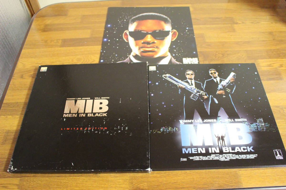 MIB　MEN IN BLACK　LIMITED EDITION　メン・イン・ブラック　リミテッドエディション　レーザーディスク　LD　ウィル・スミス　X451_画像1