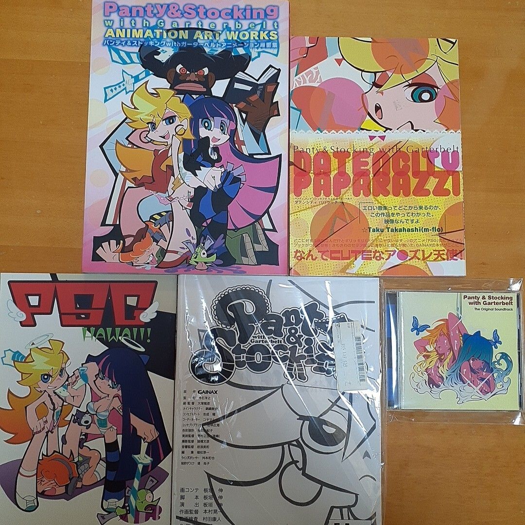 パンティ&ストッキングwithガーターベルト グッズ5点セット