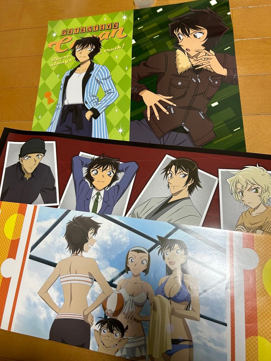 名探偵コナン グラデーショングラス グッズ 限定特典グラデーショングラス+A3クリアポスター付き