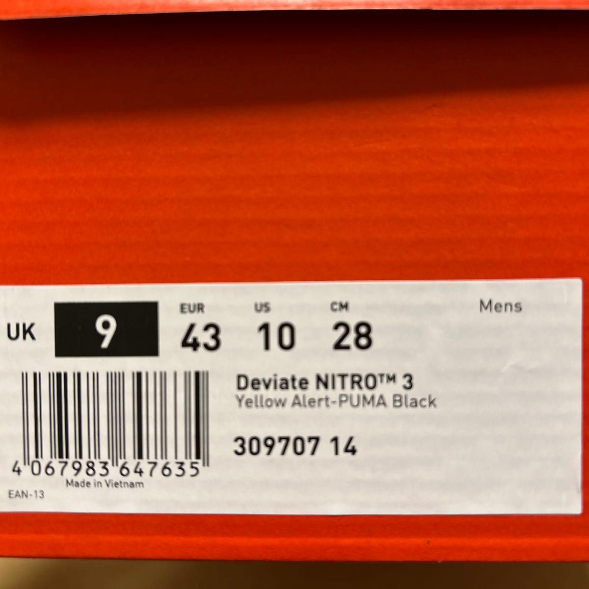 ディヴィエイトニトロ3 DEVIATE NITRO 3  28cm 未使用