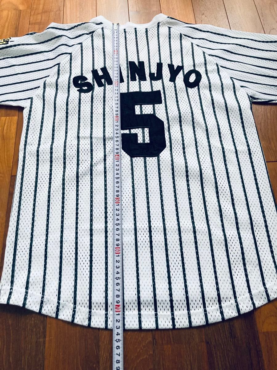 売上実績NO.1 阪神タイガース 阪神 新庄剛志 ユニフォーム 5番 SHINJO 実使用、サイン入り