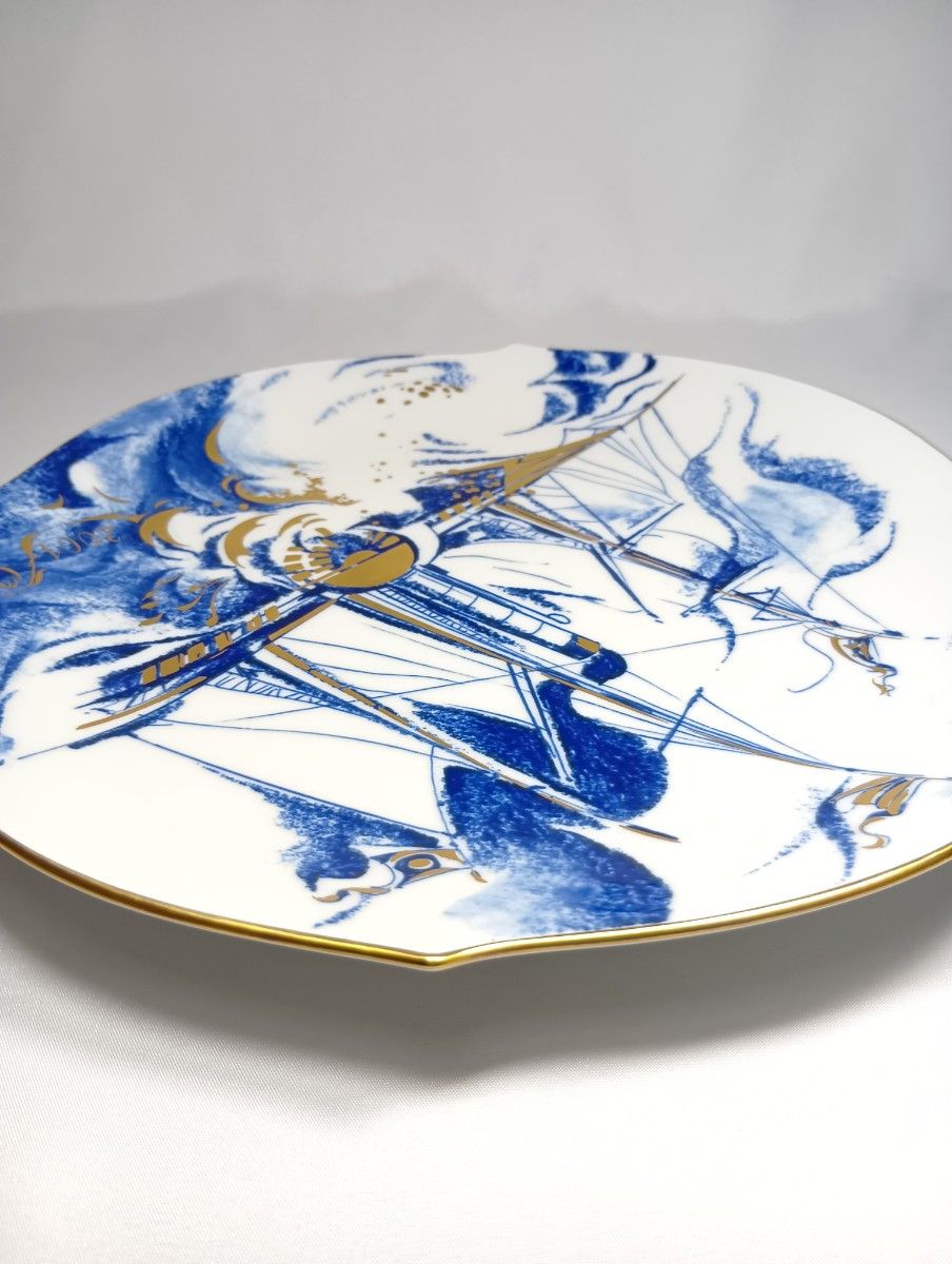 マイセン MEISSEN【美品・箱入】イヤープレート 2001年 郵便蒸気 マイセン MEISSEN【美品・箱入】イヤープレート 2001年 郵便蒸気