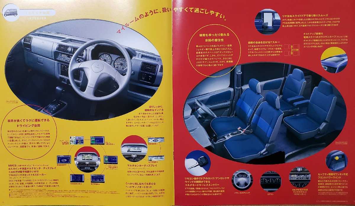 三菱　タウンボックス　T-BOX　ワゴン　1999年3月　カタログ_画像4