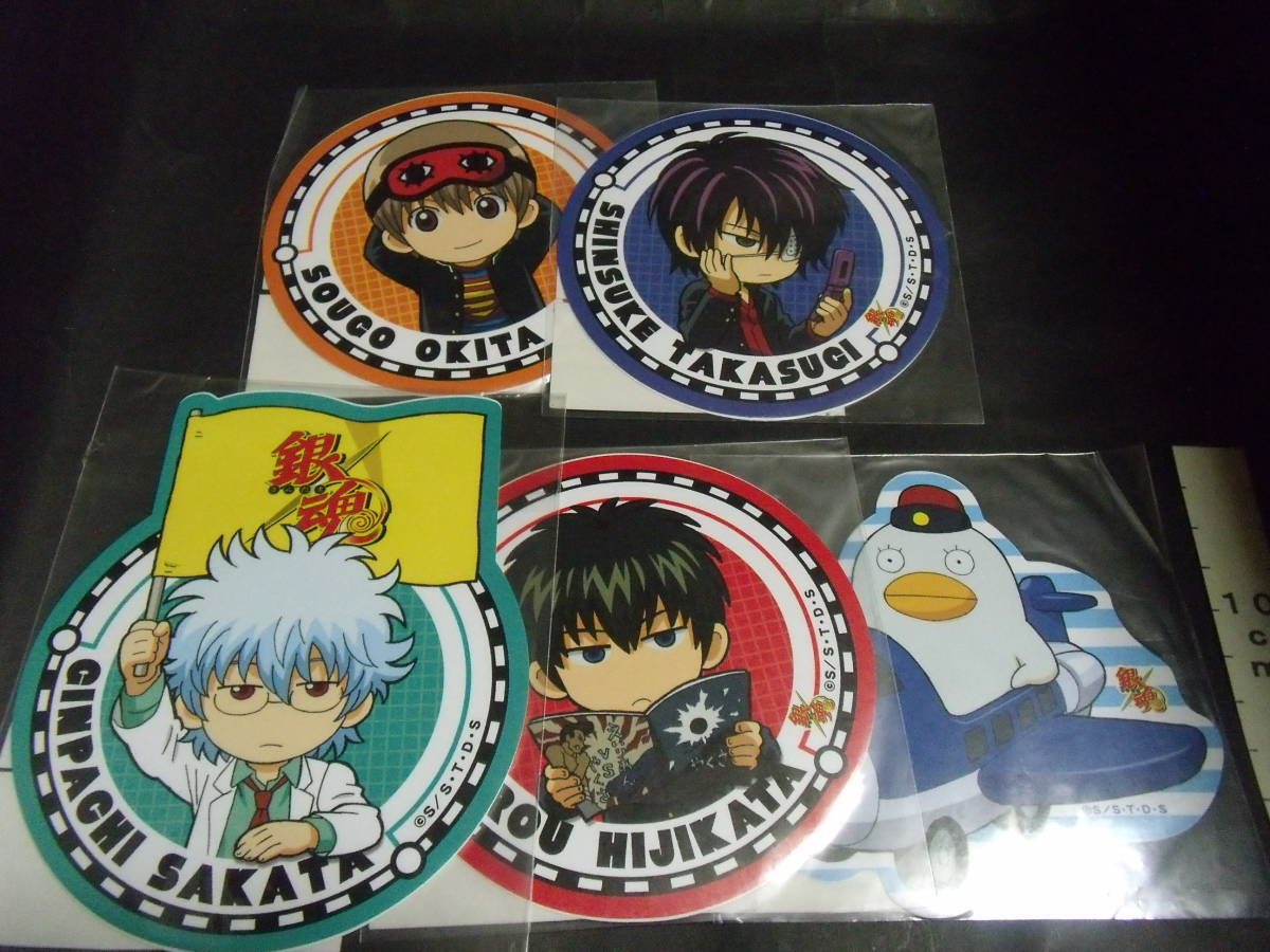  Gintama sticker 5 pieces set 