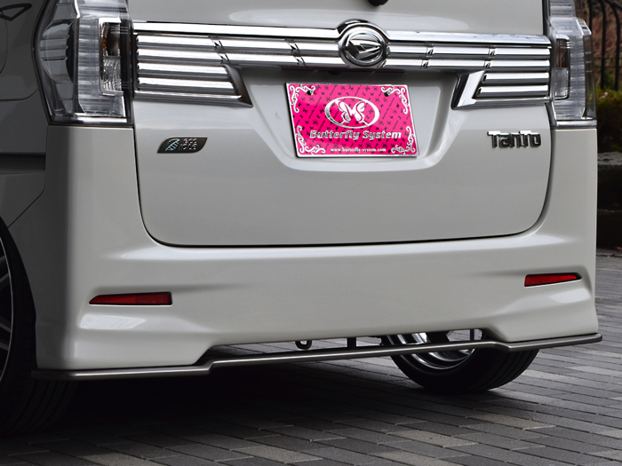 特 バタフライシステム GLANZ LA600S 610S タントカスタム 后期 トップエディション リアフラップ スポイラー エアロ 特得 109x2.jp
