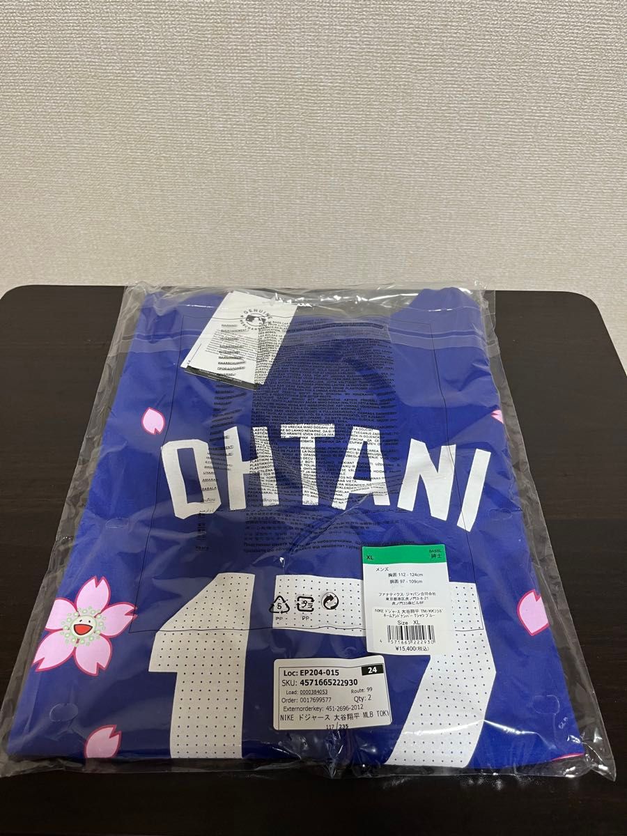 NIKE 村上隆 MLBドジャース 大谷翔平 東京シリーズ Tシャツ XL NIKE 村上隆 MLBドジャース 大谷翔平 東京シリーズ Tシャツ XL