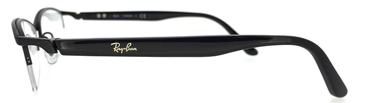 新品 レイバン 眼鏡 メガネ Ray-Ban RB8731D 1119 黒縁 めがね メンズ